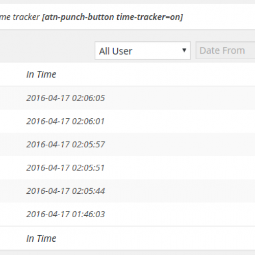 Timesheet