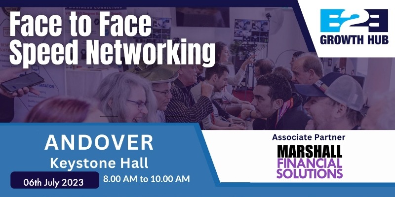 Andover Face 2 Face Morning Speed Networking - 6th July 2023